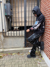 Load image into Gallery viewer, WINNERS UNIVERSITY "PEDESTRIAN" ZIPUP HOODIE OG BLACK