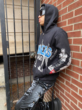 Load image into Gallery viewer, WINNERS UNIVERSITY "PEDESTRIAN" ZIPUP HOODIE OG BLACK