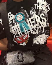 Load image into Gallery viewer, WINNERS UNIVERSITY "CRAZY" TEE BLACK
