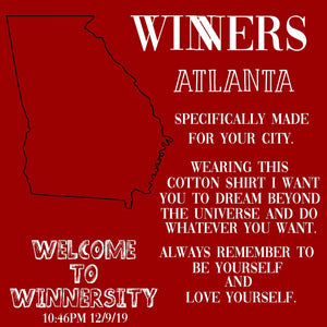 WINNERSity "ATLANTA" Unisex Ringer Tee