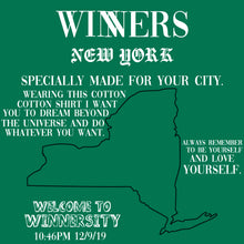 Load image into Gallery viewer, WINNERSity &quot;NEW YORK&quot; Unisex Ringer Tee
