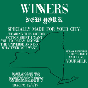 WINNERSity "NEW YORK" Unisex Ringer Tee